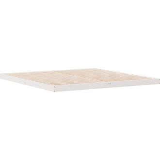 vidaXL Estructura De Cama Blanco 200 X 220 Cm Madera Maciza De Pino Vidaxl