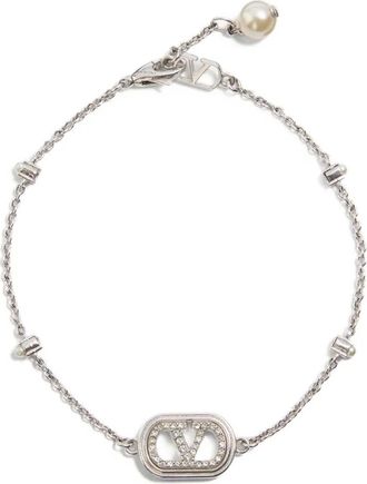 Valentino Garavani Bracciale VLOGO - Grigio