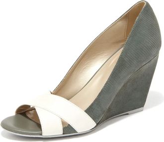 Hogan Sandalen met sleehak - Dames - Sleehakken - Beige - 38 EU - Schoenen