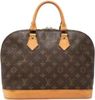 Louis Vuitton Pre-owned Handbags, female, Brown, Size: ONE SIZE Pre-owned Alma PM