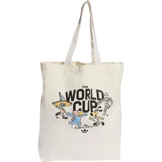 adidas Originals Mascot Canvas Tote in Cloud White at Nordstrom