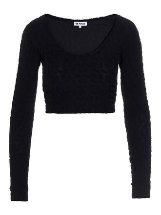 Sunnei All-over logo top