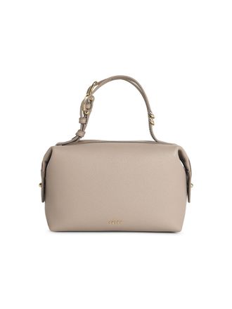 Furla Double Mini linnen leren tas