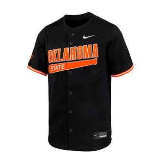 Nike Oklahoma State Big Kids Nike Dri-FIT College Limited Baseball Jersey in Black | P33621J609OKST-OKS