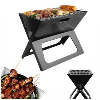 OEM Parrilla De Carb&oacute;n Port&aacute;til Plegable Para Jard&iacute;n Con Estuche