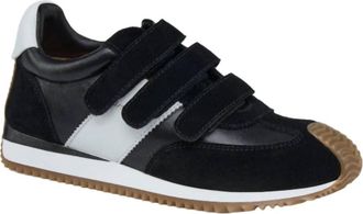 J/Slides Womens Lyla Sneakers In Black/white