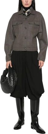 Max Mara Dames, Jassen, Grijs, Maat: XS