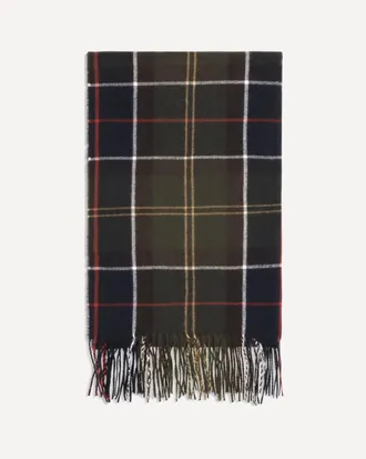 Barbour Stanway Tartan Wrap Scarf Female UNI