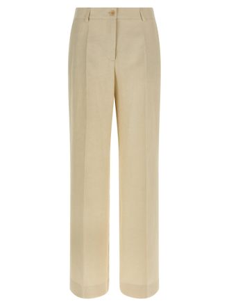 P.A.R.O.S.H. Beige Viscose Casual Womens Pants