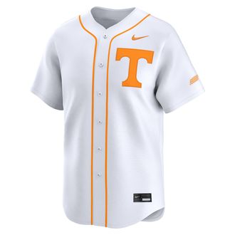 Nike Tennessee Volunteers Nike Mens College Limited Baseball Jersey in White | UNBB0DV8UTN-0YS