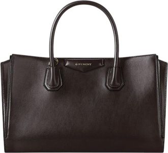 Givenchy Dark Brown Antigona Catchall Small Tote