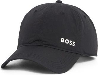 BOSS Lach Baseball Cap in Black at Nordstrom