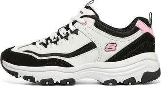 Skechers (WMNS) Skechers DLITES 1.0 White Black Pink 88888250-WBLM