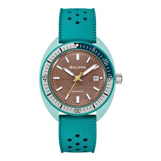 Bulova 98B446 - Snorkel - Dames - Horloges - Groen - ONE Size - Accessoires
