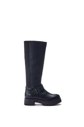 Moda in Pelle Moda in Pelle Womens Remy Black Boots Leather - Size EU 40