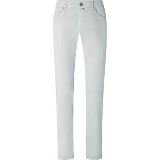 Jacob Cohen Slim-fit Jeans, male, Blue, Size: W31 Slim-fit Jeans