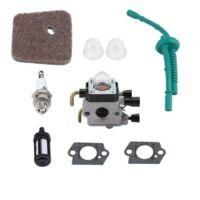 OEM Kit De Carburador Para Stihl Fs55 Fs55r Fs55rc Fs38 Km55 Hl45. Incluye Filtro De Aire, Manguera De Combustible Y Kit De Buj&iacute;as - Crezuo