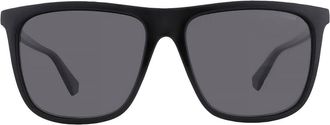 Polaroid Grey Square Unisex Sunglasses PLD 6099/S 807