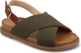 Journee Collection Women & apos;s Marinna Flat Sandals