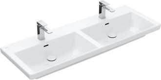 Villeroy & Boch Villeroy&boch - Lavabo Doble Con Mueble Subway 3.0 De 1300 X 470