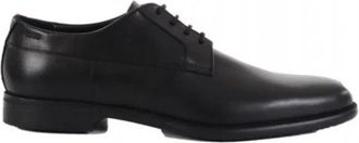HUGO BOSS Kyron Derb - Heren - Nette schoenen - Zwart - 44 1/2 EU - Leer - Schoenen