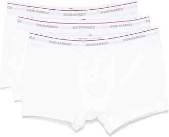 Dsquared2 logo-waistband boxers (pack of three) - White