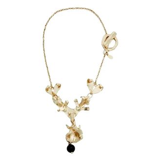 Valentino Garavani Valentino Floral Motif Metal Necklace