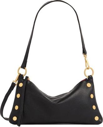 Hammitt Kyle Shoulder Bag in Black/brushed Gold Red Zip at Nordstrom