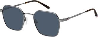 Tommy Hilfiger TH 2133/S R81/KU Mens Sunglasses Silver Size 53