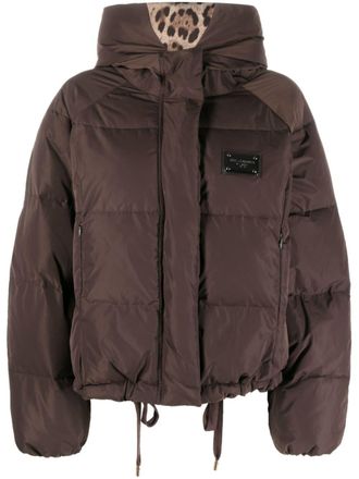 Dolce & Gabbana Jack met logoplakkaat - Bruin