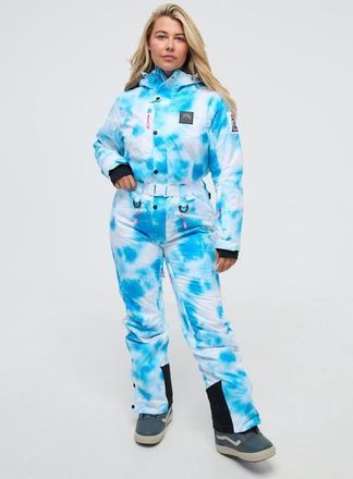 OOSC Blue Signature - Shaped Womens Ski Suit in Blue & White at Nordstrom, Size Medium