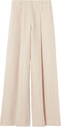 Claudie Pierlot Pantaloni con dettaglio bottoni - Toni neutri