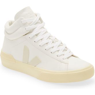 Veja Minotaur High Top Sneaker in Extra-White Pierre Butter at Nordstrom Rack, Size 36