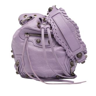 Balenciaga Pre-owned Balenciaga Lambskin Le Cagole Bucket Bag XS Ladies I7XXVJR7JB2TFW74