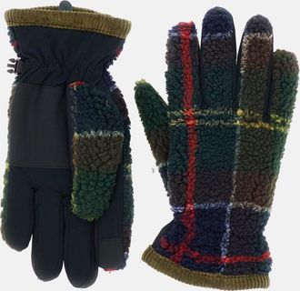 Barbour Field Tartan Fleece Gloves