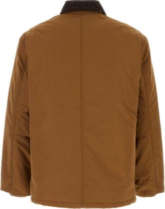 Carhartt Work in Progress Mens Arctic Jacket Brown Cotton