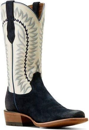 Ariat Futurity Time Western Boot in Polo Blue Roughout at Nordstrom Rack, Size 8