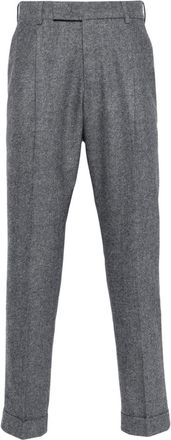 Pantaloni Torino Rebel trousers - men - Virgin Wool/Cashmere/Elastane - 50 - Grey