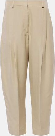 Stella McCartney Iconic high-rise cropped pants