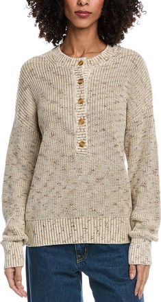Faherty Sunwashed Fisherman Henley Sweater
