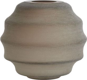 Light & Living Light&living - Vaso De Vidrio Nayoro Mate Marr&oacute;n Claro - &Oslash;32,5x29