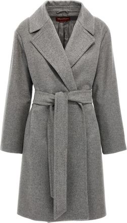 Max Mara Grey Pazzo Coat