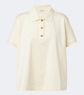 Moncler Polo de algod&oacute;n