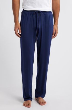 Nordstrom Moonlight Eco Stretch Modal Pajama Pants in Navy Peacoat at Nordstrom, Size Xx-Large