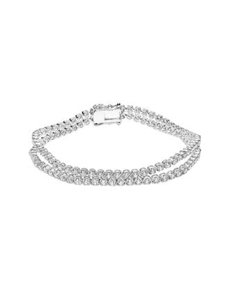 House of Brilliance 18K 5.60 ct. tw. Diamond Tennis Bracelet