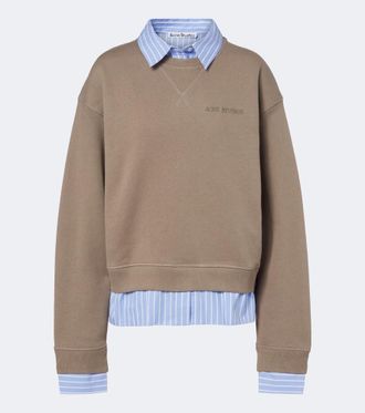 Acne Studios Felpa in jersey di cotone