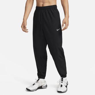 Nike Mens Form Dri-FIT Tapered Versatile Pants in Black | FB7497-010