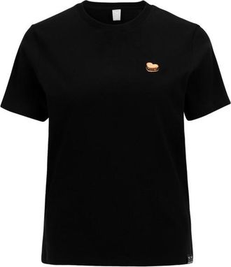 Iriedaily Burger Love T-Shirt T-Shirt f&uuml;r Damen | schwarz