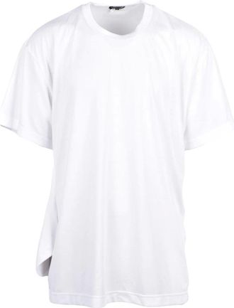 Comme Des Gar&ccedil;ons Tops, Heren, Wit, M, Polyester, Maglietta Over
