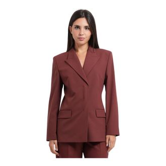 HUGO BOSS Donna, Giacche, Marrone, XS, new